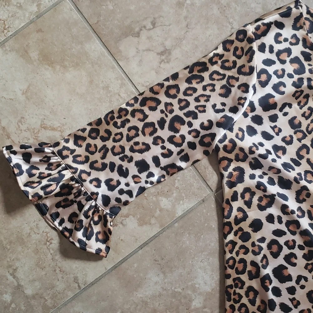 Uncle Frank M Leopard Print Mini Dress - Picture 5 of 14